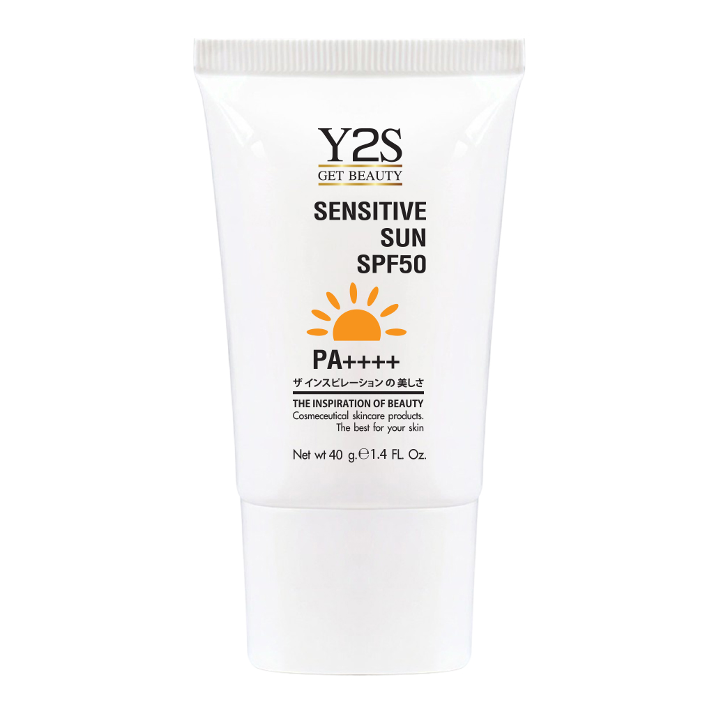 Y2S-SENSITIVE-SUN SPF50 PA++++ 40g กันแดดสูตรญี่ปุ่น